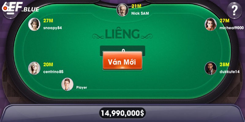 Hướng dẫn chơi liêng
