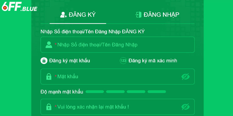 Người dùng đảm bảo thiết bị kết nối 4G/5G, Wifi khi tạo tài khoản 